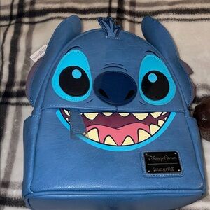 Loungefly Blue Stitch Backpack